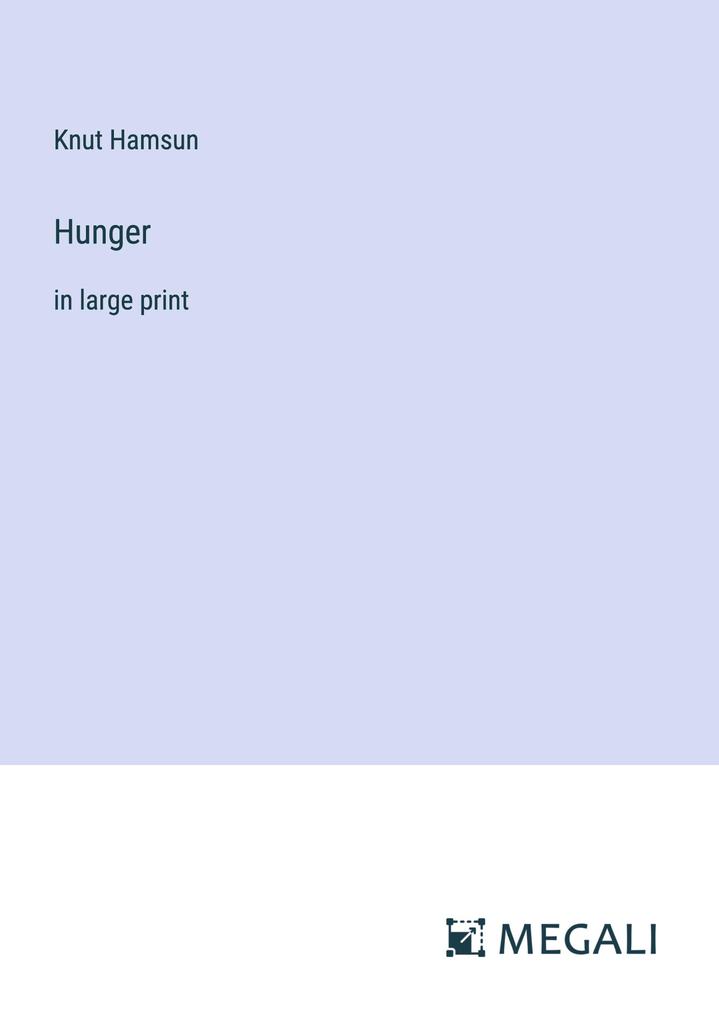 Produktbild: Hunger | Knut Hamsun