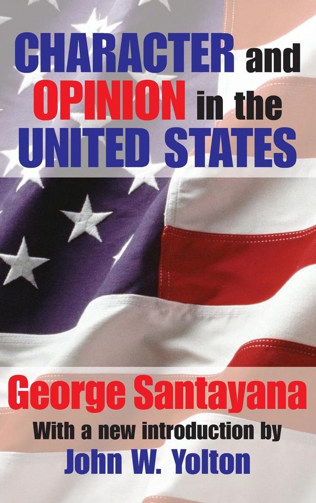Produktbild: Character and Opinion in the United States | George Santayana