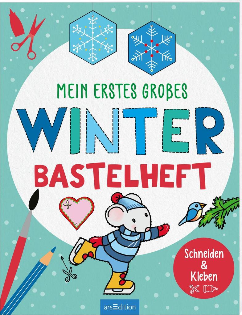 Produktbild: Mein erstes großes Winter-Bastelheft
