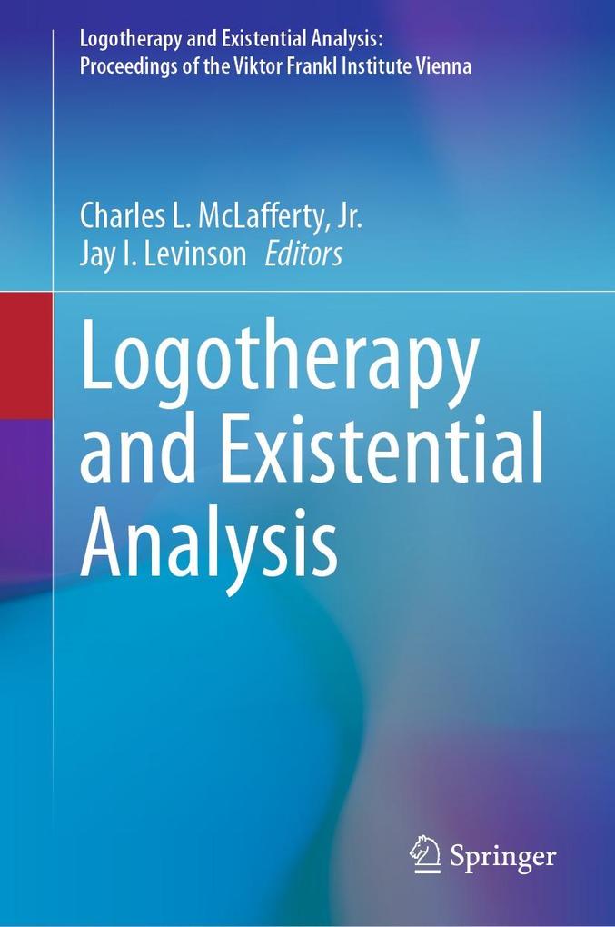 Produktbild: Logotherapy and Existential Analysis