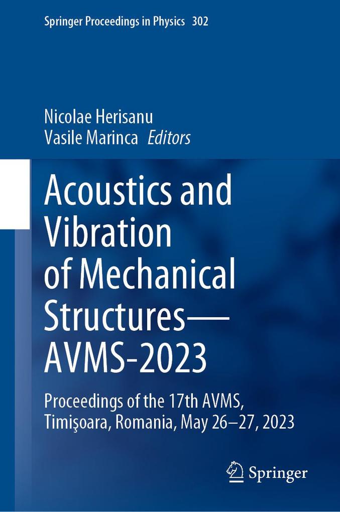Produktbild: Acoustics and Vibration of Mechanical Structures-AVMS-2023