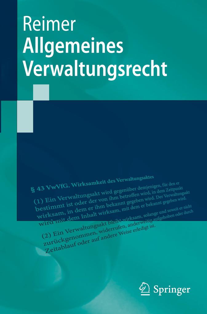 Produktbild: Allgemeines Verwaltungsrecht | Philipp Reimer