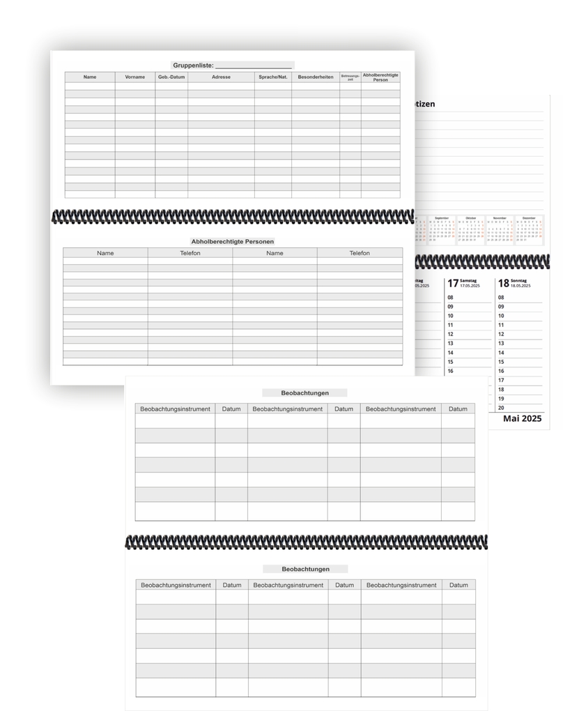 Weitere Ansicht: KiTa - Tischkalender 2024/25