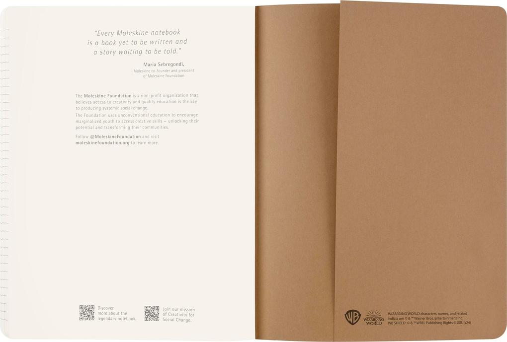 Weitere Ansicht: Moleskine Harry Potter Wingdarium Cahier, XL