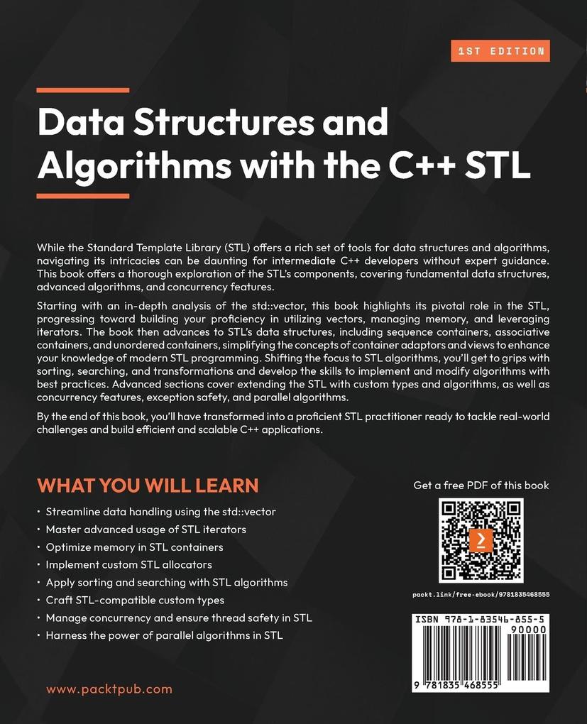 Weitere Ansicht: Data Structures and Algorithms with the C++ STL | John Farrier
