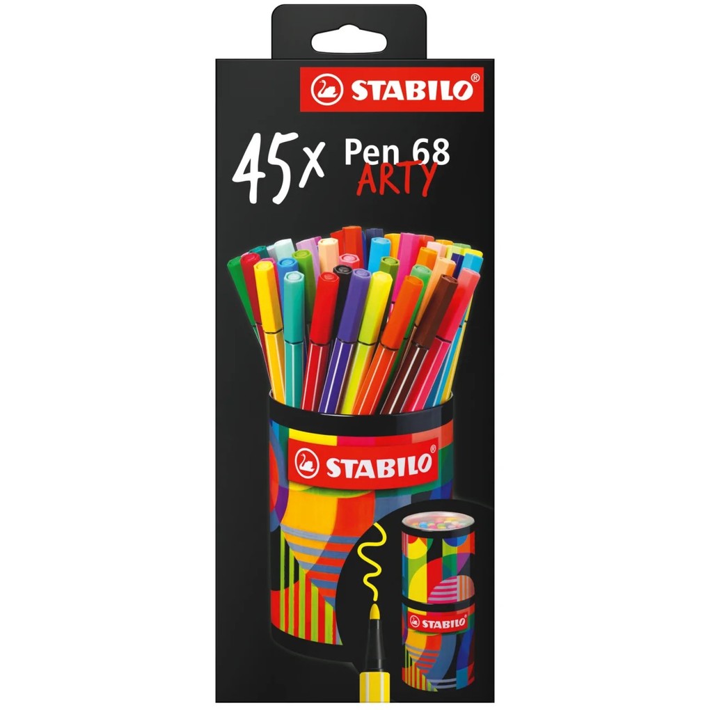 Weitere Ansicht: STABILO Filzstift Pen 68 ARTY 45er Metalldose