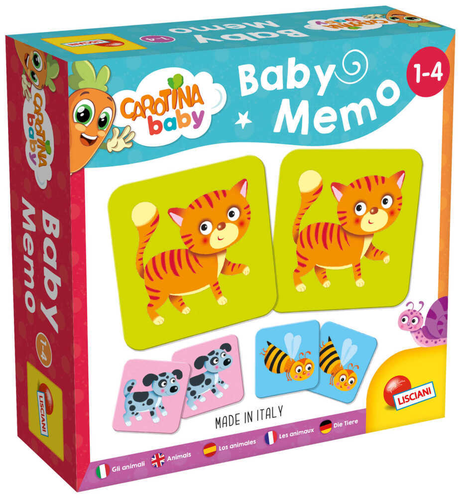 Weitere Ansicht: CAROTINA BABY MEMO Tiere