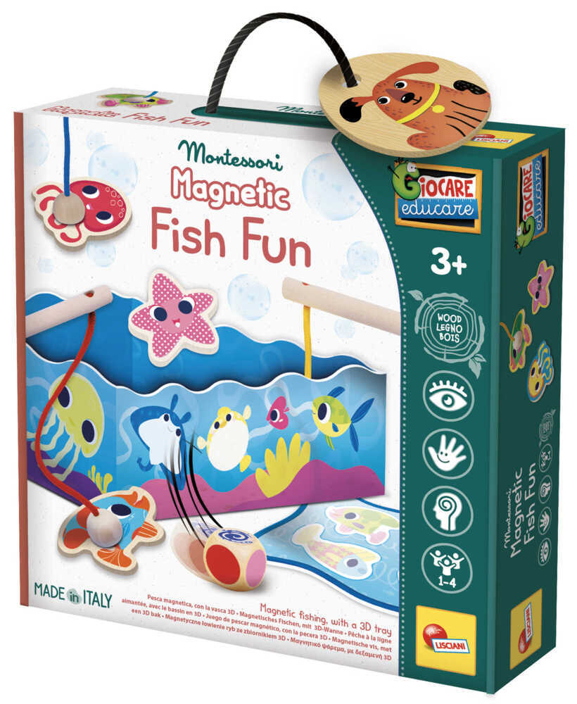Weitere Ansicht: MONTESSORI Holz Angel Spiel