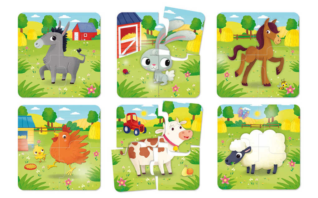 Weitere Ansicht: CAROTINA BABY PUZZLE auf dem Bauernhof