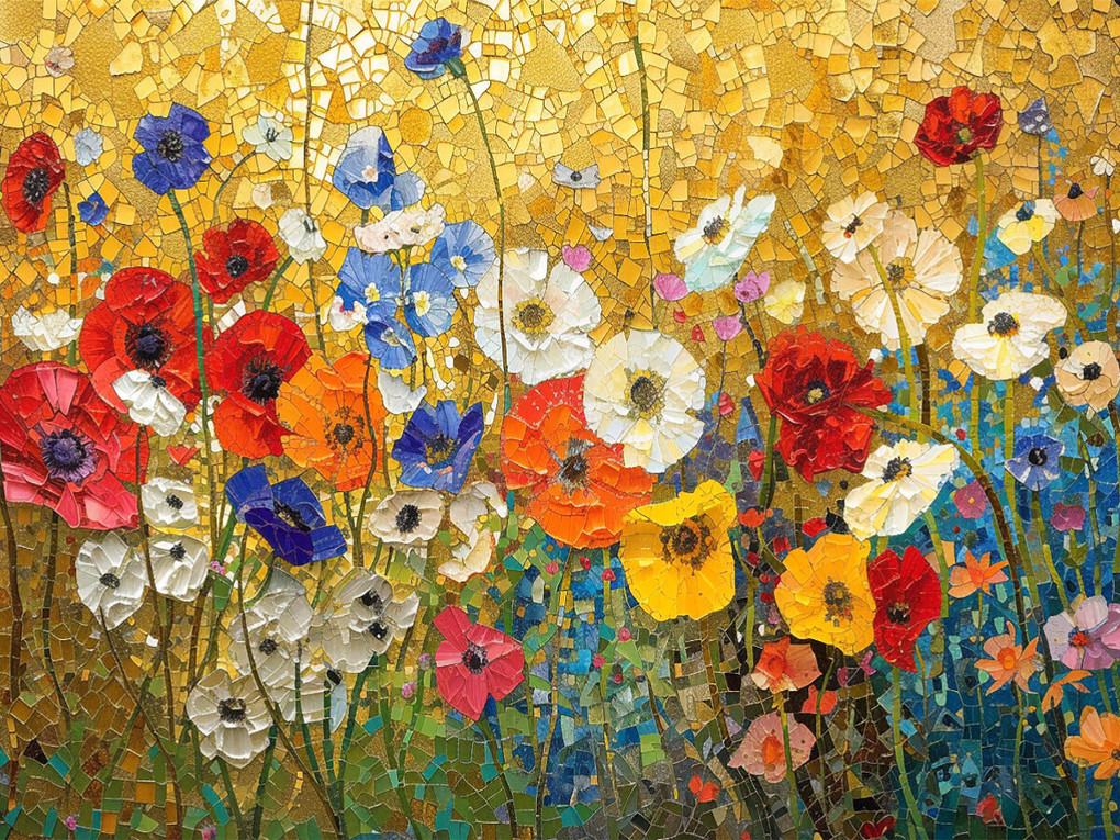 Weitere Ansicht: CALVENDO Puzzle Blumenwiese | 1000 Teile Lege-Größe 64x48cm Foto-Puzzle für glückliche Stunden | Calvendo