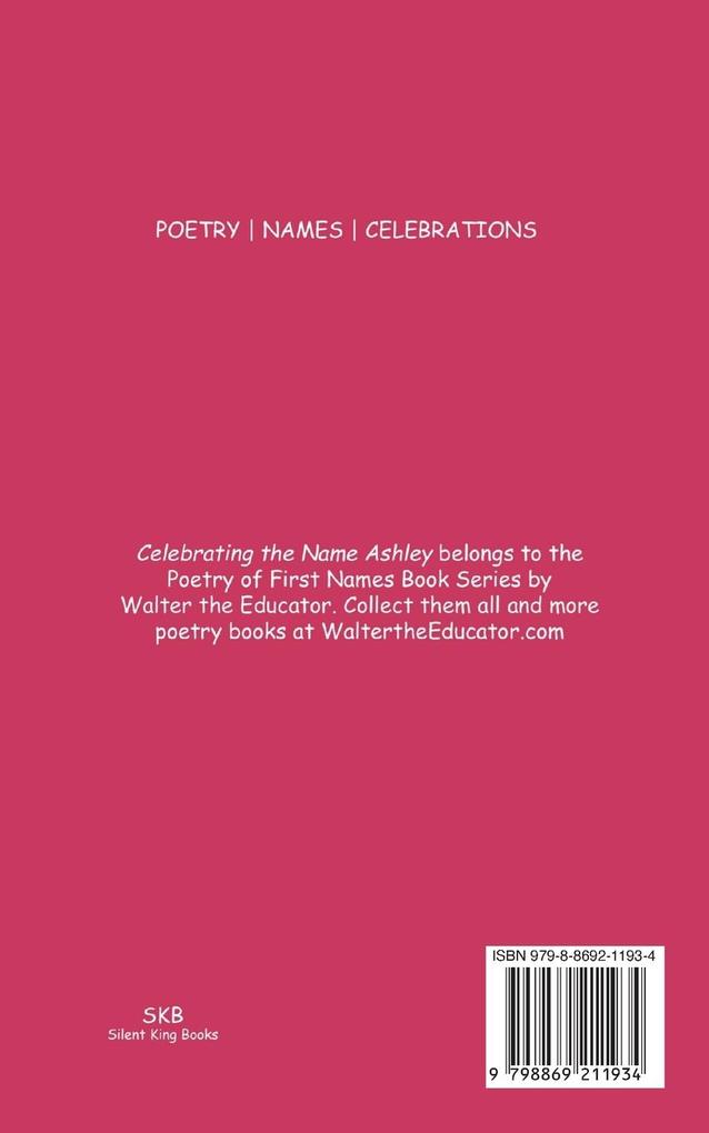Weitere Ansicht: Celebrating the Name Ashley | Walter the Educator