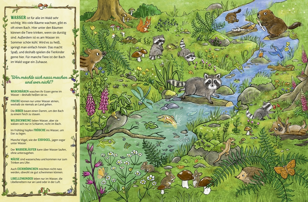Weitere Ansicht: Das große Wald-Wimmelbuch | Peter Wohlleben