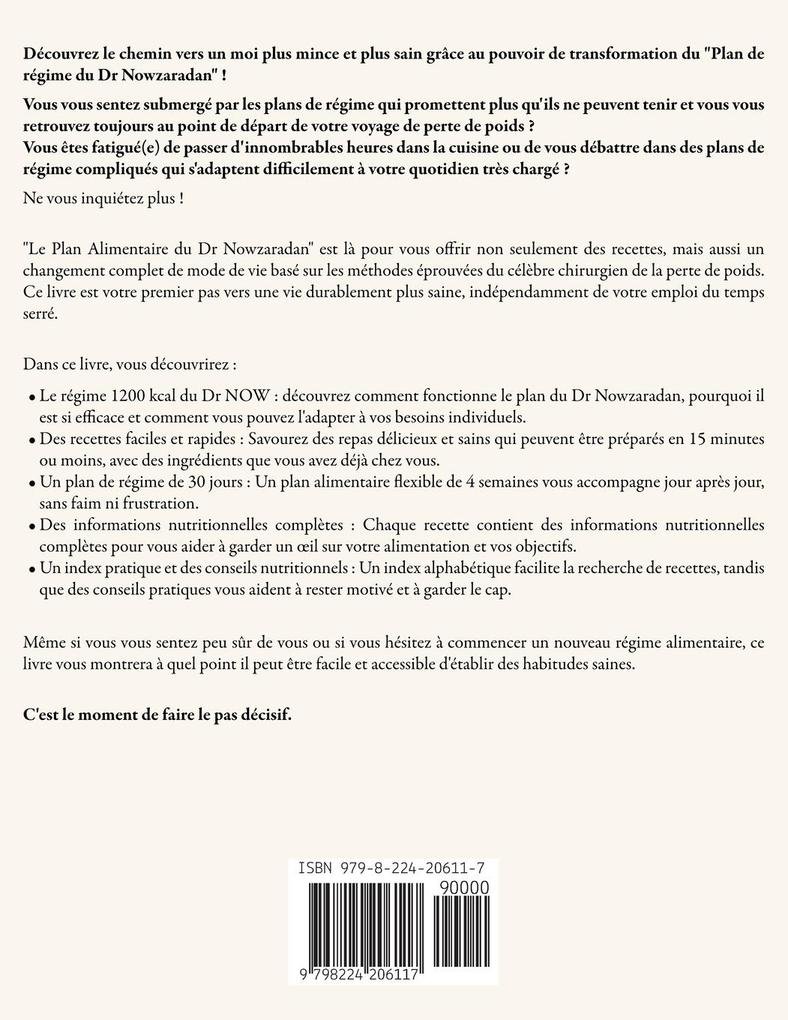 Weitere Ansicht: Le Plan Alimentaire du Dr Nowzaradan | Jérémie Gérard