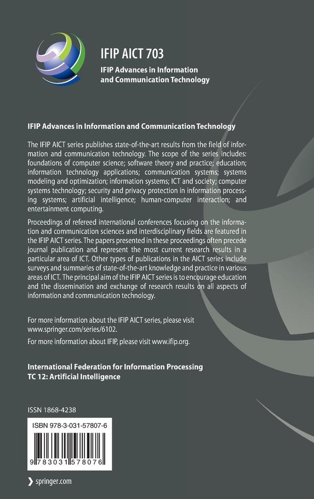 Weitere Ansicht: Intelligent Information Processing XII
