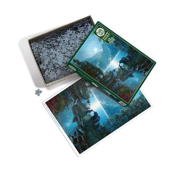 Weitere Ansicht: Bären im Mondschein 1000 Teile