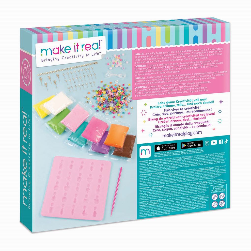 Weitere Ansicht: Make it Real - Schmuckset mit Modellierknete