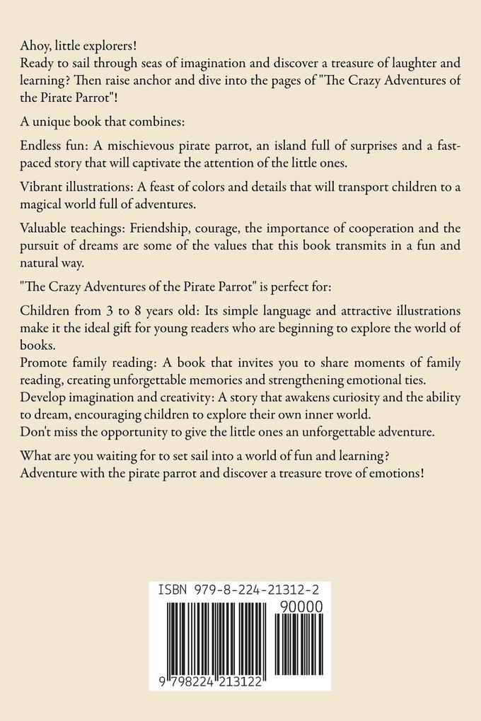 Weitere Ansicht: The Crazy Adventures of the Pirate Parrot | V Sanders Anita