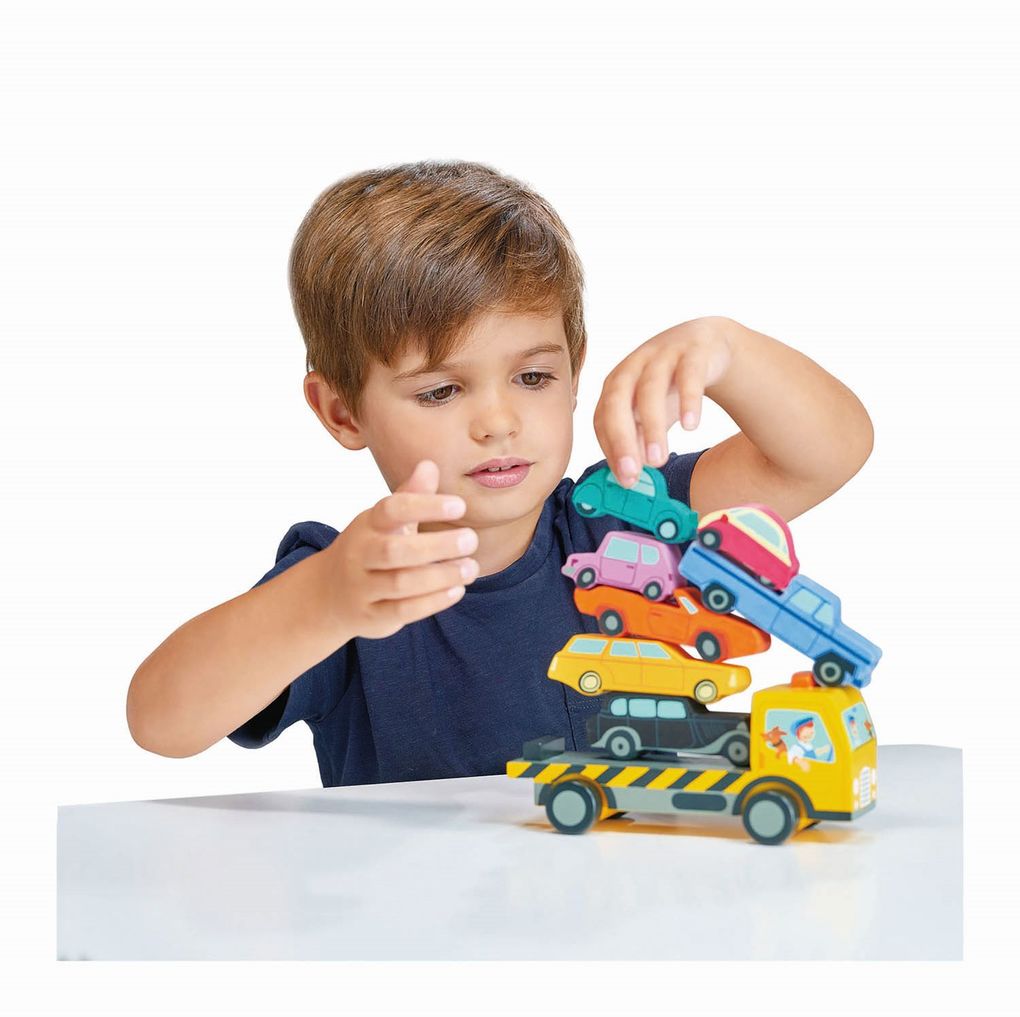 Weitere Ansicht: Tender leaf Toys - Stapelset Autos