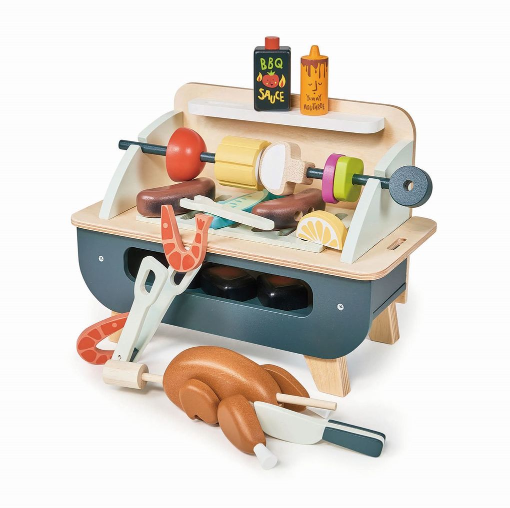 Weitere Ansicht: Tender leaf Toys - Holzgrill Spielset