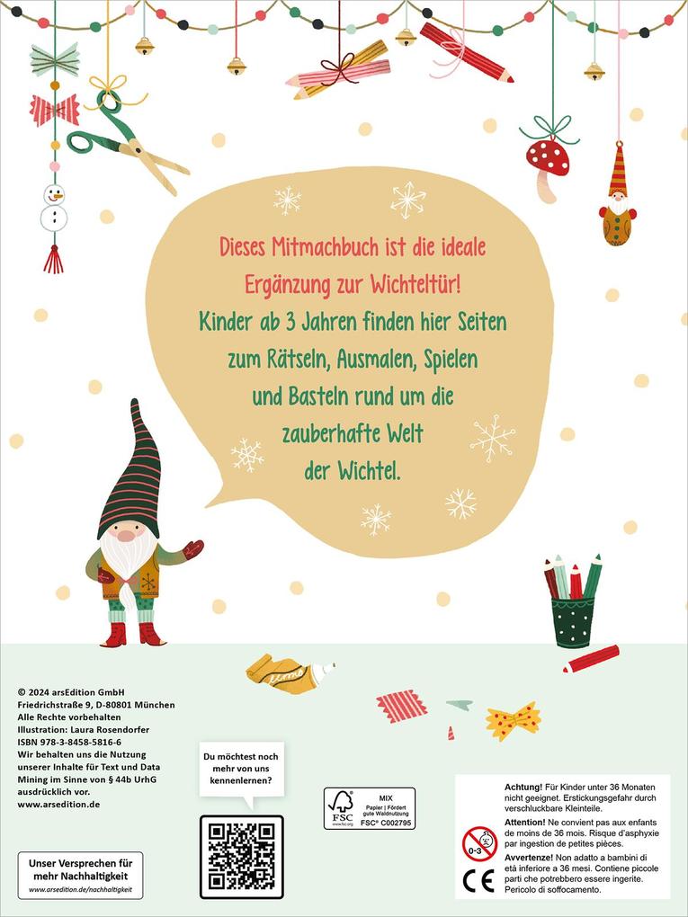 Weitere Ansicht: Mein erstes Wichtel-Mitmachbuch