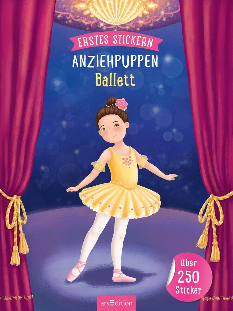 Weitere Ansicht: Erstes Stickern Anziehpuppen - Ballett