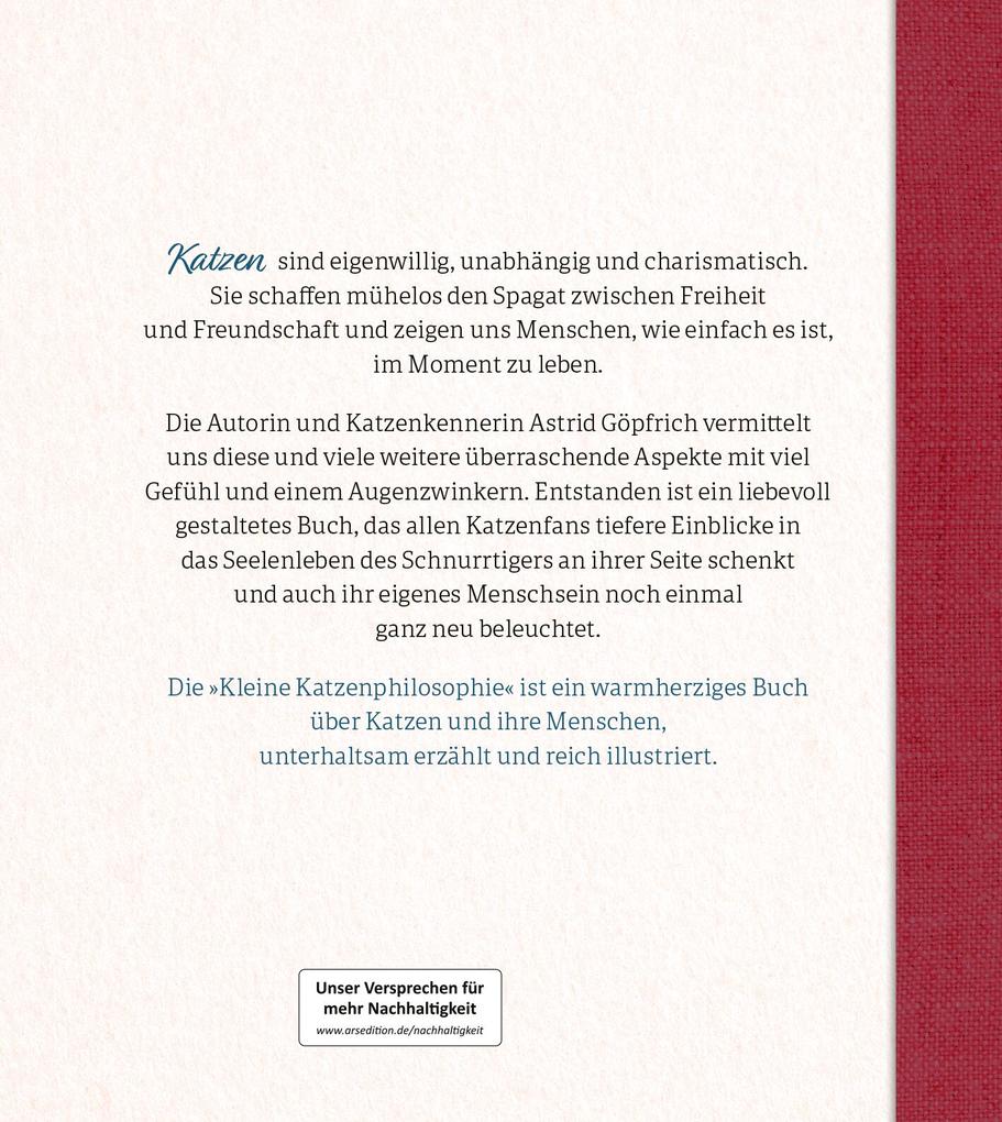 Weitere Ansicht: Kleine Katzenphilosophie | Astrid Göpfrich