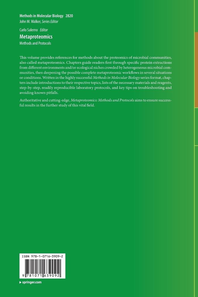 Weitere Ansicht: Metaproteomics