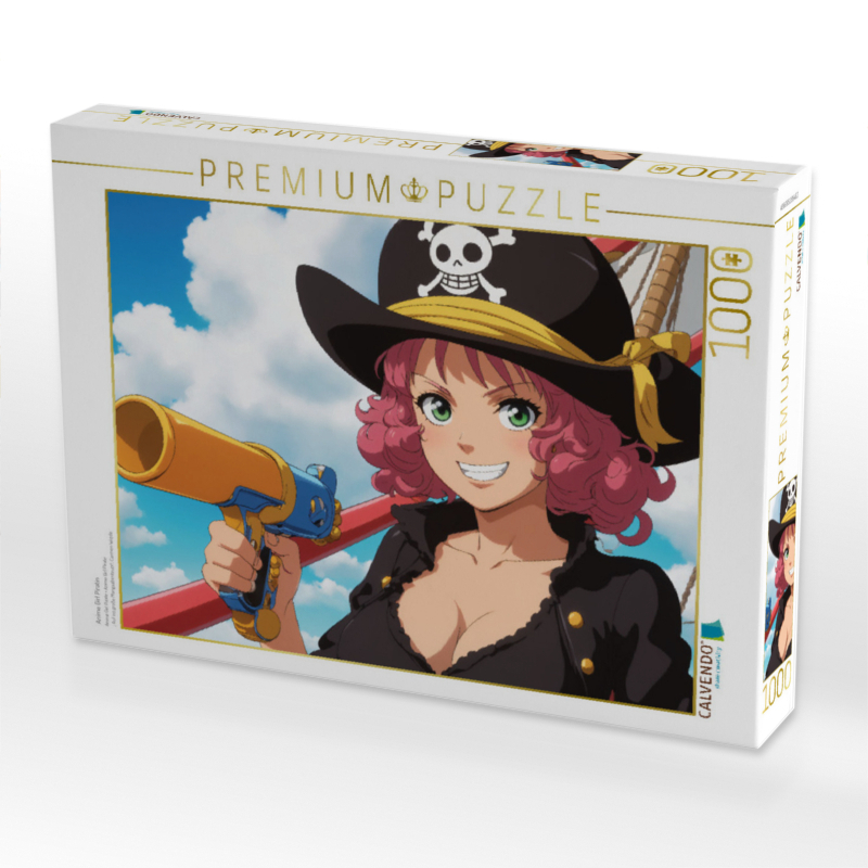 Weitere Ansicht: CALVENDO Puzzle Anime Girl Piratin | 1000 Teile Lege-Größe 64x48cm Foto-Puzzle für glückliche Stunden | Calvendo