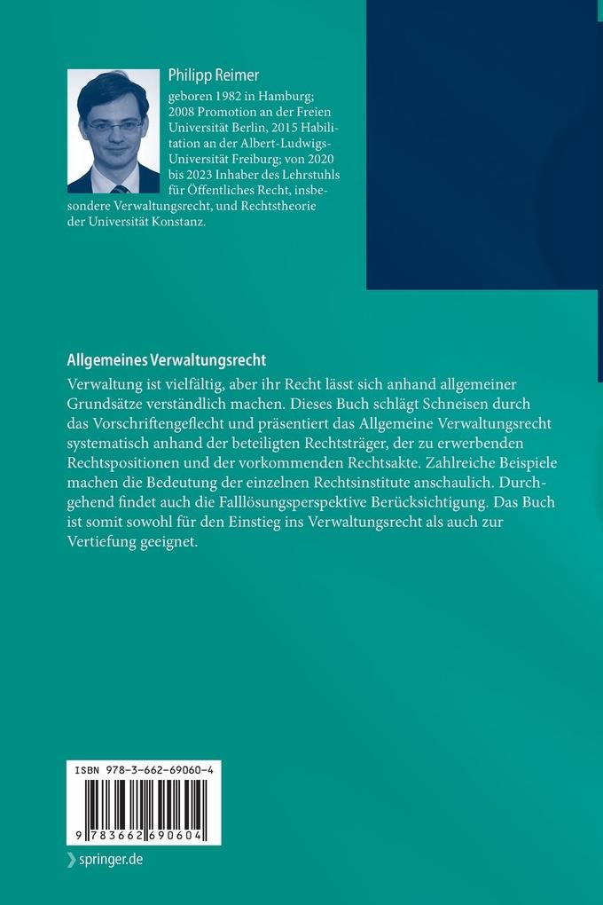 Weitere Ansicht: Allgemeines Verwaltungsrecht | Philipp Reimer