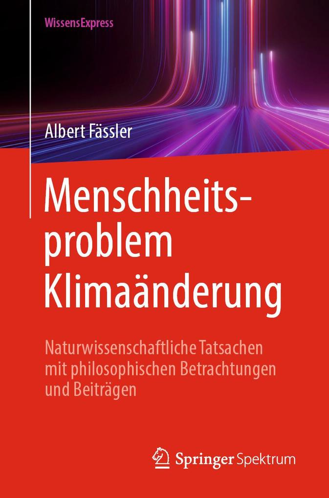 Produktbild: Menschheitsproblem Klimaänderung | Albert Fässler