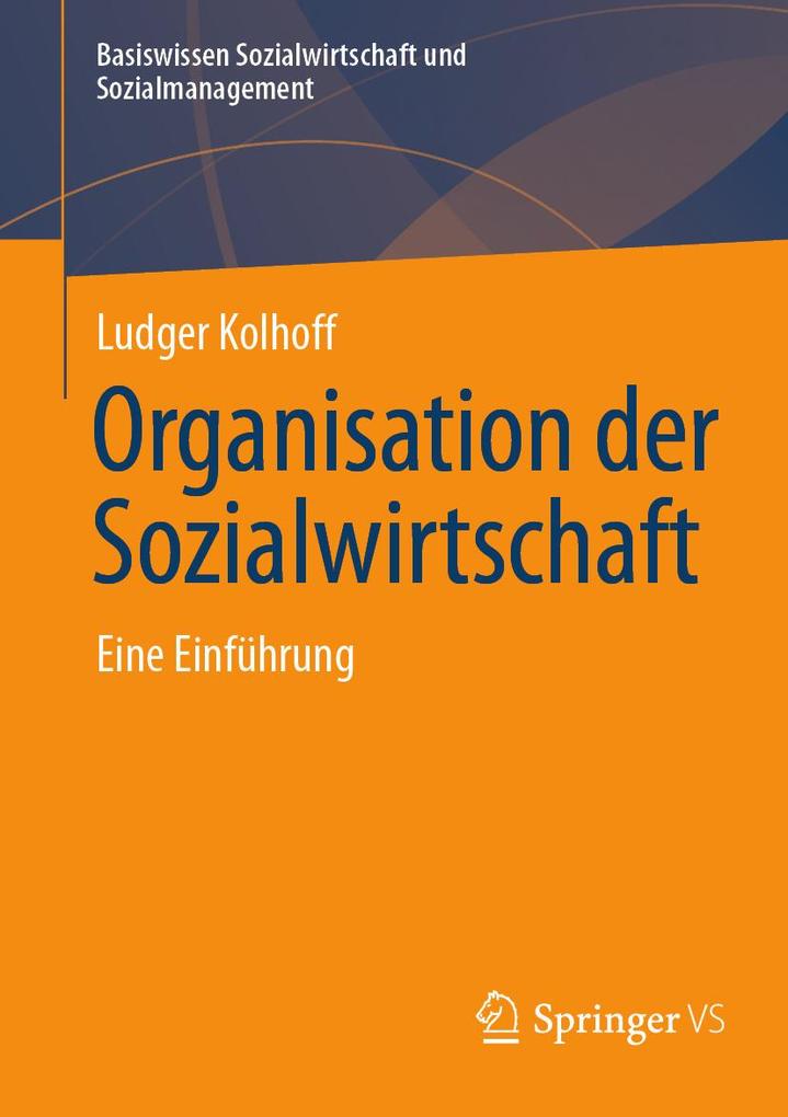 Produktbild: Organisation der Sozialwirtschaft | Ludger Kolhoff