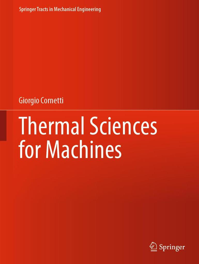 Produktbild: Thermal Sciences for Machines | Giorgio Cornetti