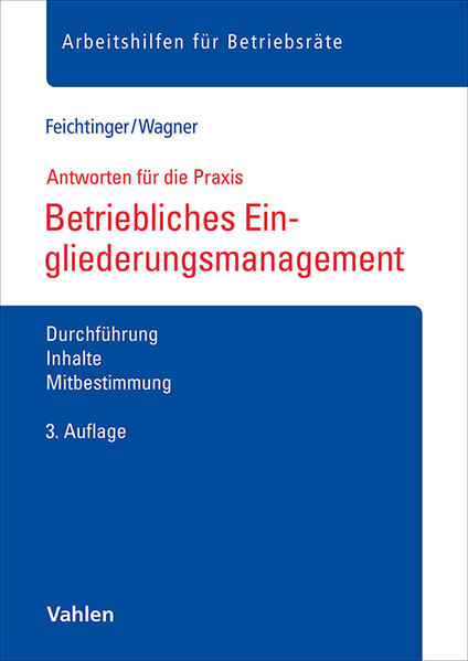Produktbild: Betriebliches Eingliederungsmanagement | Sabine Feichtinger, Magdalena Wagner