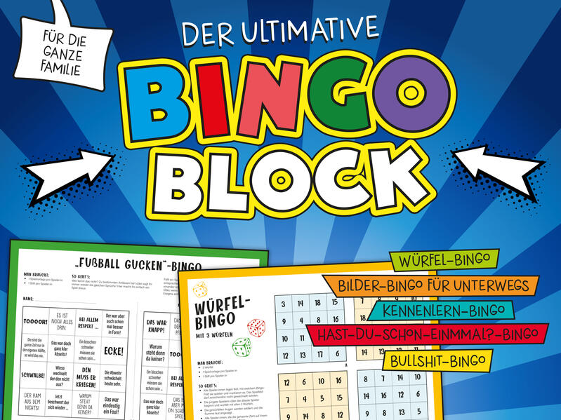 Produktbild: Der ultimative Bingo-Block für die ganze Familie
