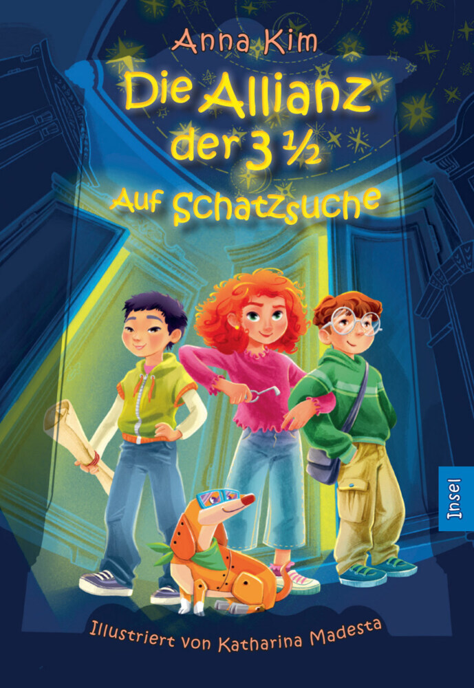 Produktbild: Die Allianz der 3œ - Auf Schatzsuche (Die Allianz der 3 1/2 1) | Anna Kim
