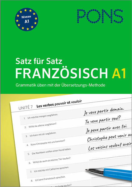 Produktbild: PONS Satz für Satz Französisch A1