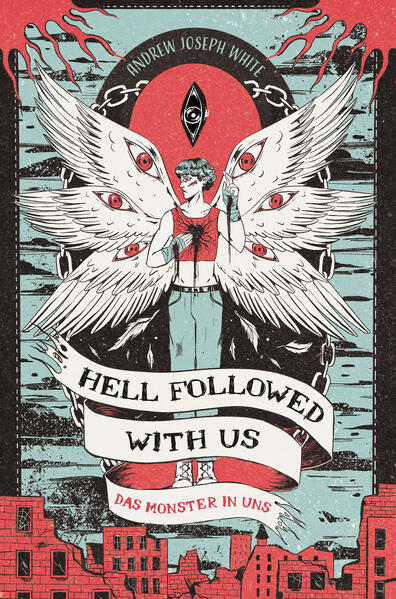 Produktbild: Hell Followed with us - Das Monster in uns: Eine düstere postapokalyptische Fantasy - Auf Goodreads gefeiert! Erstauflage mit gestaltetem Farbschnitt | Andrew Joseph White