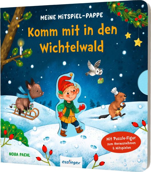 Produktbild: Meine Mitspiel-Pappe: Komm mit in den Wichtelwald | Nora Paehl
