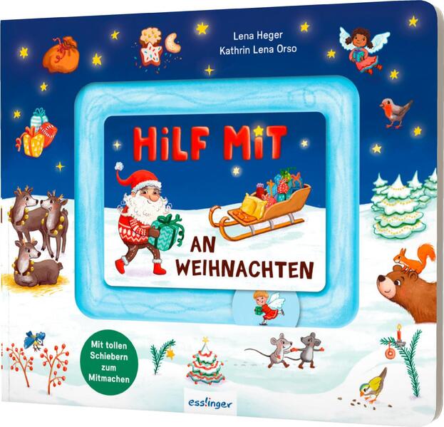 Produktbild: Meine Schiebebahn-Pappe: Hilf mit an Weihnachten | Kathrin Lena Orso