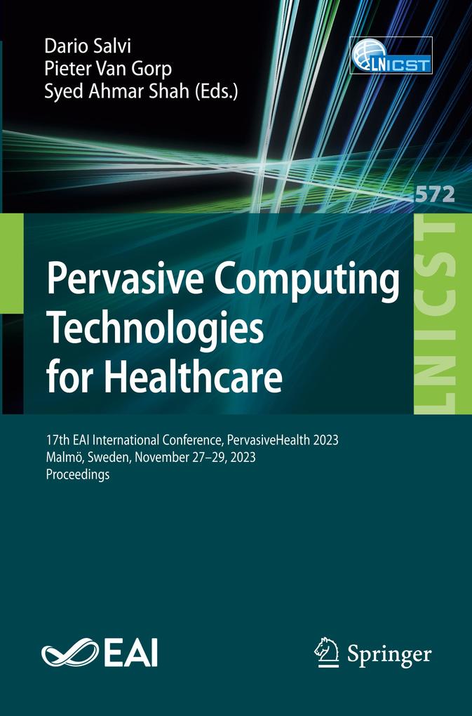Produktbild: Pervasive Computing Technologies for Healthcare