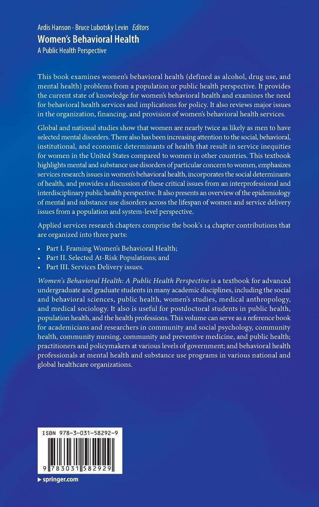 Weitere Ansicht: Women's Behavioral Health