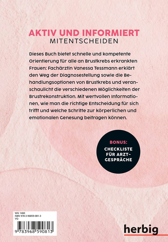 Weitere Ansicht: Diagnose Brustkrebs | Vanessa Tessmann