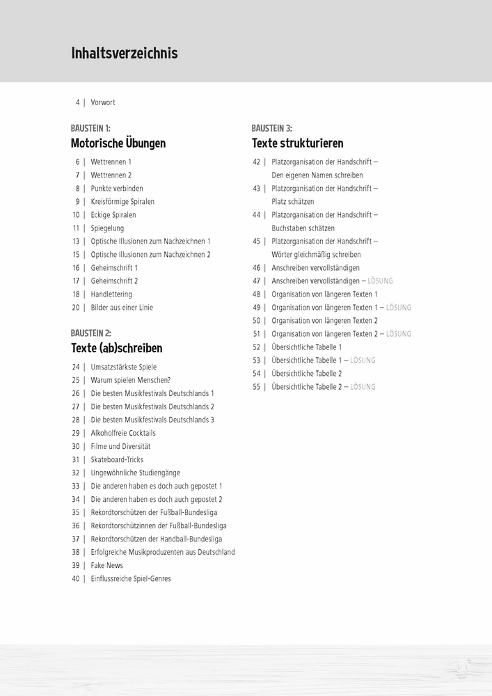 Weitere Ansicht: Leserlich schreiben in der Sekundarstufe I