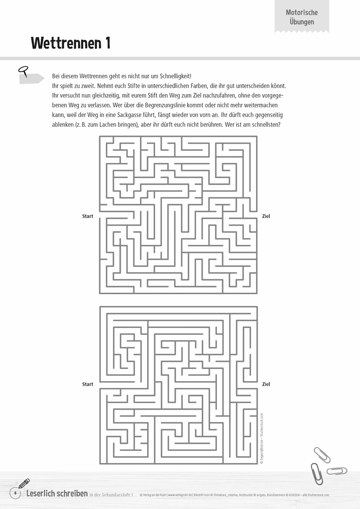 Weitere Ansicht: Leserlich schreiben in der Sekundarstufe I