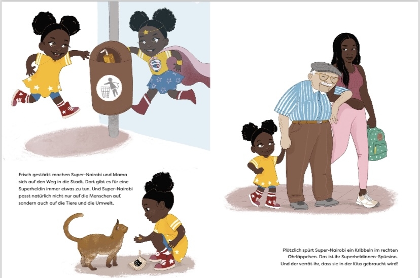 Weitere Ansicht: Die Abenteuer von Super Nairobi | Sandra Lambeck