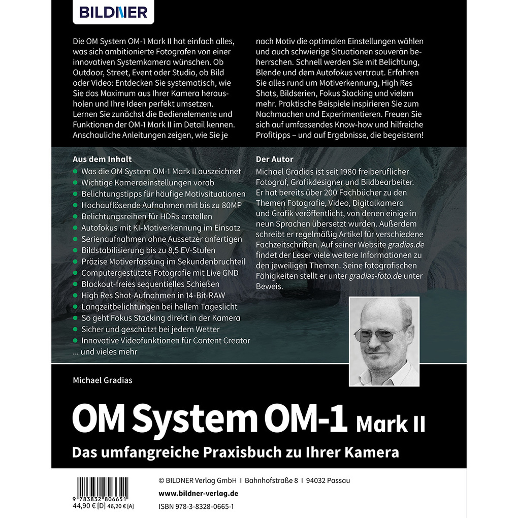 Weitere Ansicht: OM System OM-1 Mark II: Das umfangreiche Praxisbuch zu Ihrer Profi-Kamera | Michael Gradias