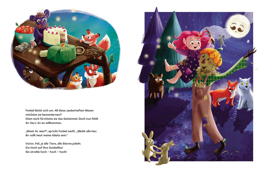 Weitere Ansicht: Funkel, die kleine Dunkelfee | Sarah Koch