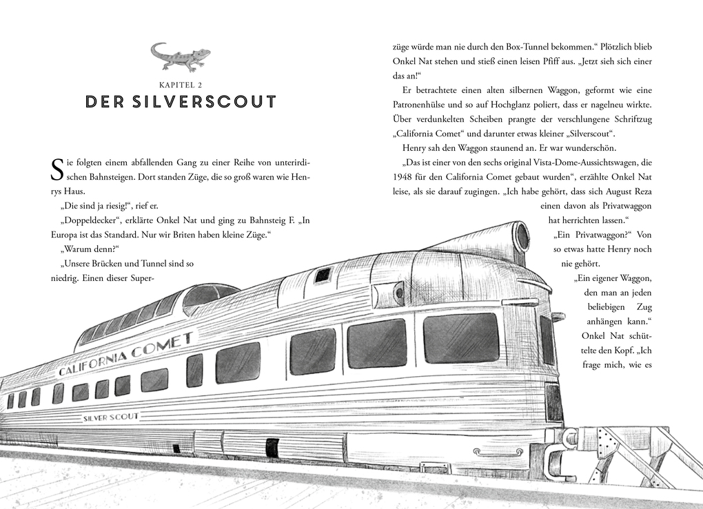 Weitere Ansicht: Abenteuer-Express (Band 2) - Entführung im California Comet | Maya G. Leonard, Sam Sedgman