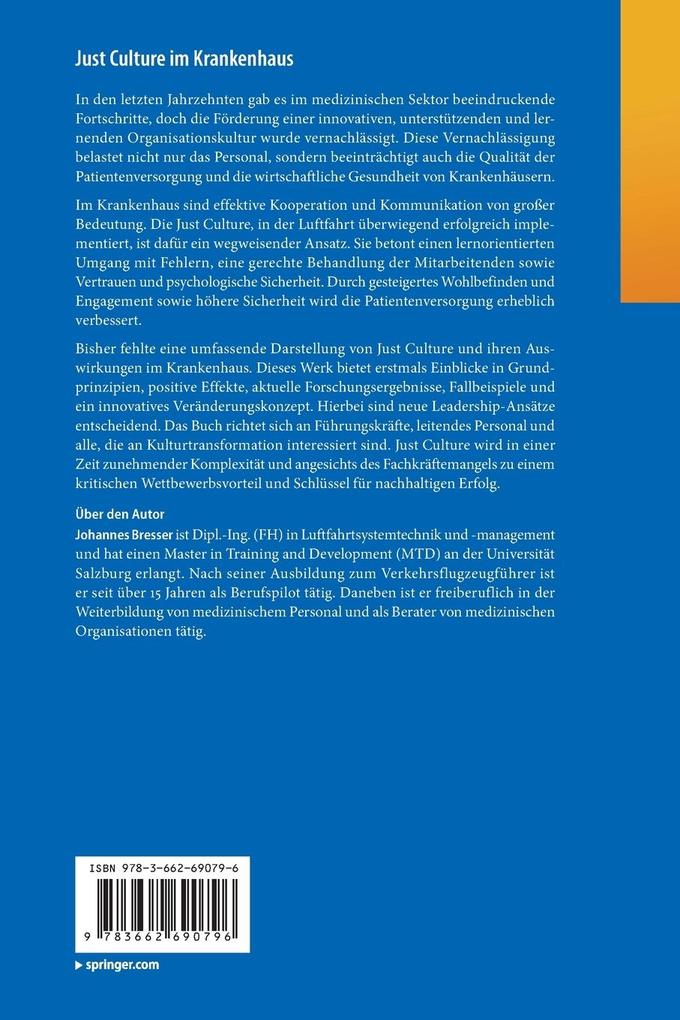 Weitere Ansicht: Just Culture im Krankenhaus | Johannes Bresser
