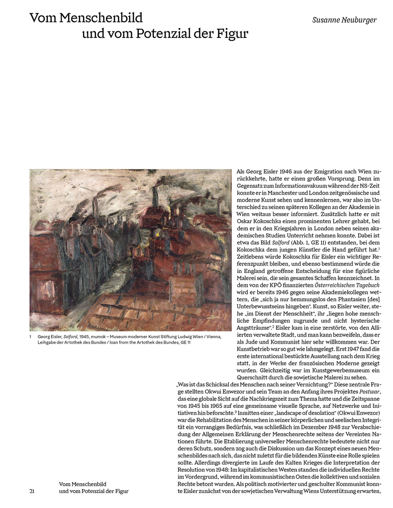 Weitere Ansicht: Georg Eisler. Werkverzeichnis der Gemälde | Ana Petrovi, Marjana Uhde